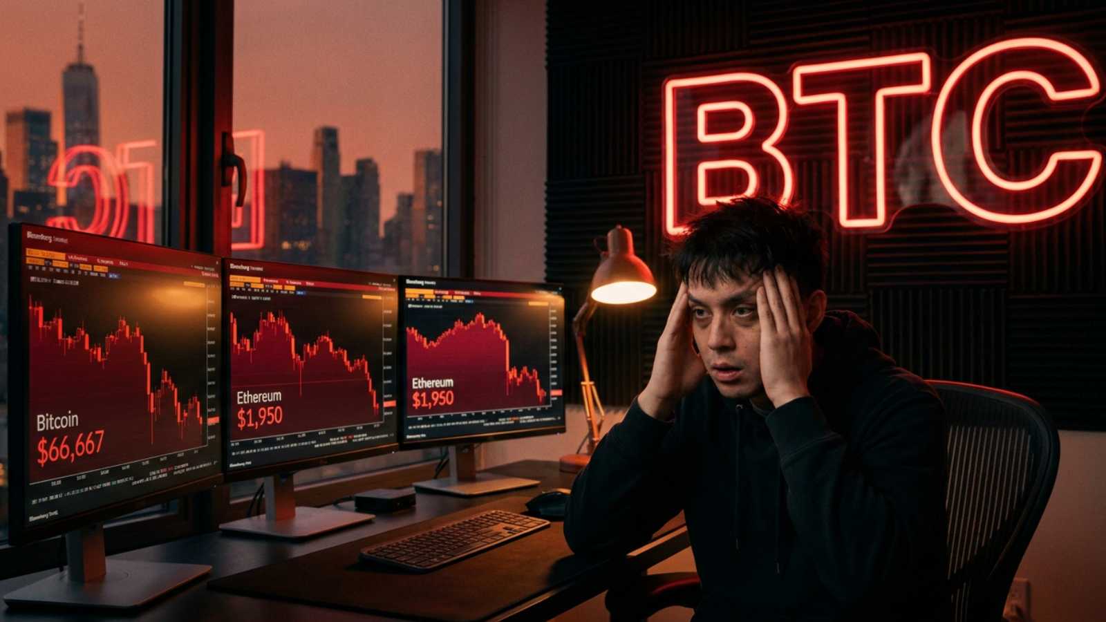 Bitcoin Opens at $66,667 and Ethereum Breaks $2,000: Crypto Liquidations Surge 92% Amid Institutional Capital Rotation to AI